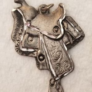 Vintage EJC saddle pendant